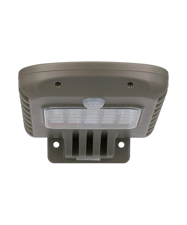 Prenta 2" High Gray Solar LED Security/Area Light with Timer