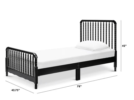 M3189E,DaVinci,Jenny Lind Twin Bed in Ebony