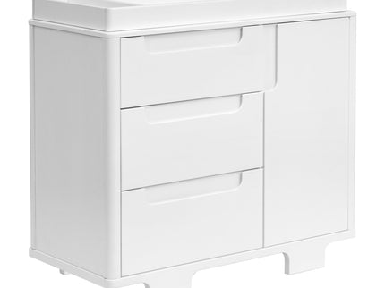 M23423W,Babyletto,Yuzu 3-Drawer Changer Dresser in White