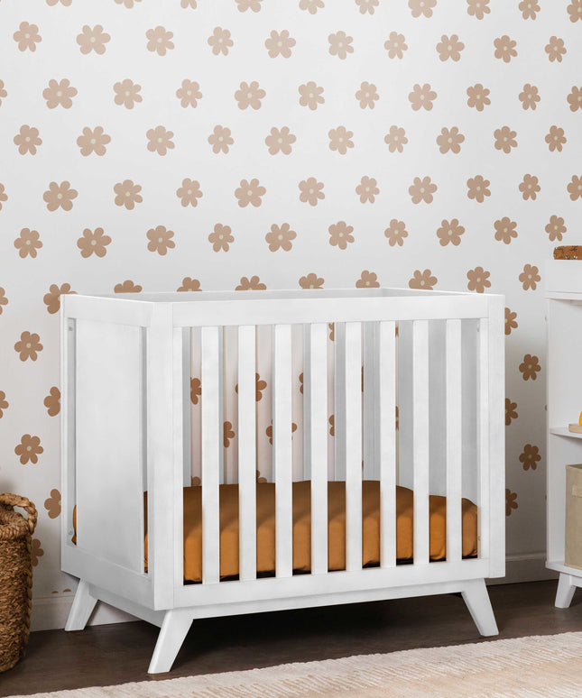 M22598W,DaVinci,Otto 3-in-1 Convertible Mini Crib with 4 Mattress in White