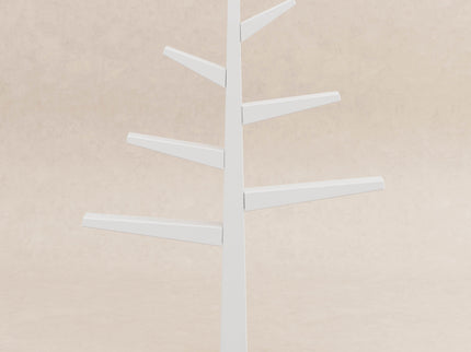 M4626W,Babyletto,Spruce Tree Bookcase in White Finish