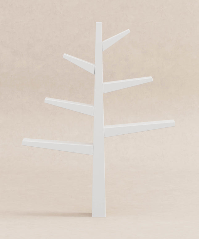 M4626W,Babyletto,Spruce Tree Bookcase in White Finish