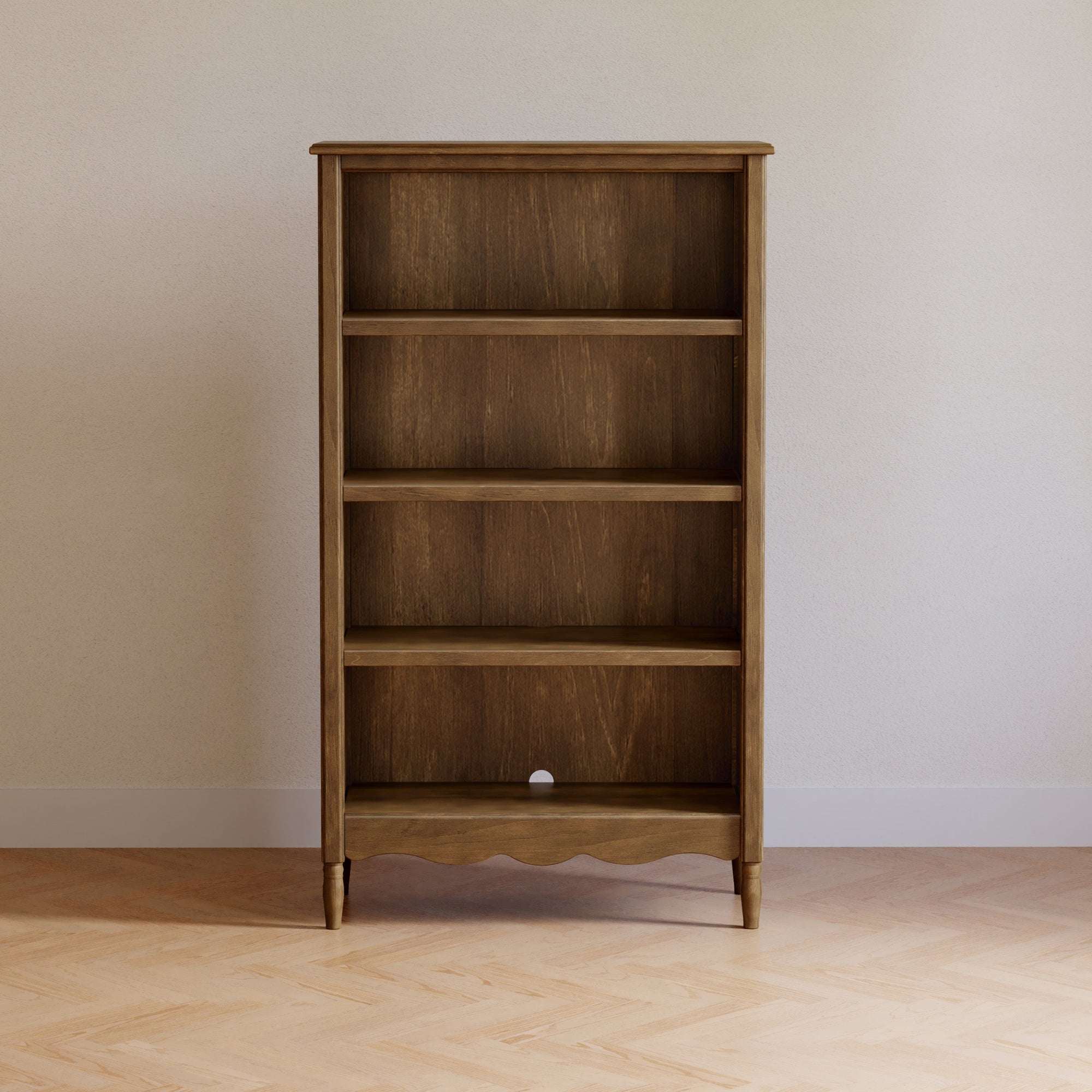M7114NL,Namesake,Liberty Assembled Bookcase in Natural Walnut