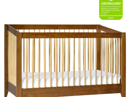 M10301CTN,Babyletto,Sprout 4-in-1 Convertible Crib w/Toddler Bed Conversion Kit in Chestnut&Natural