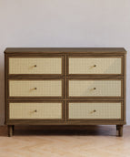 Natural Walnut/Blonde Cane