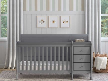 M5582G,DaVinci,Kalani 4-in-1 Convertible Crib & Changer in Grey