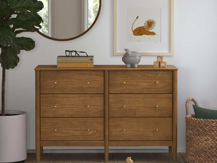 M27326L,DaVinci,Frem 6-Drawer Dresser in Walnut