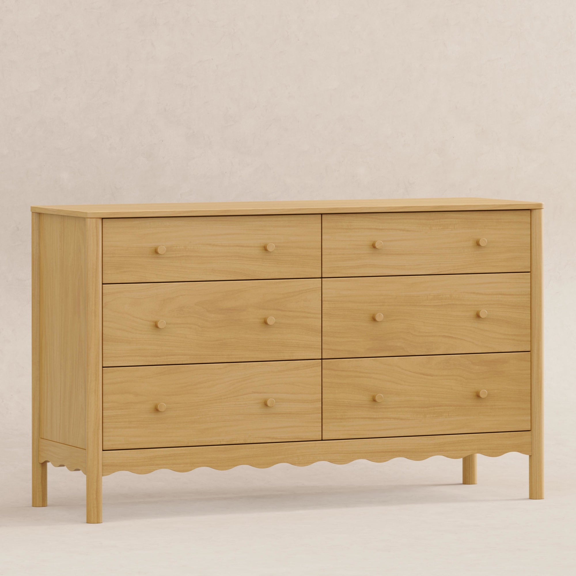 M27916HY,Swell 6-Drawer Assembled Dresser in Honey
