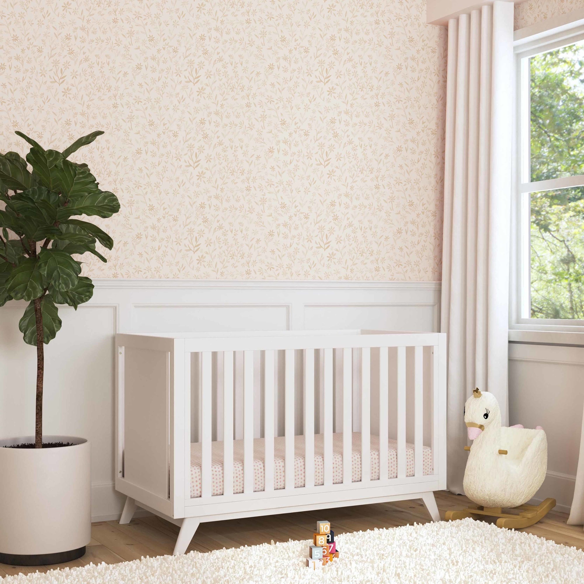 M22501W,DaVinci,Otto 3-in-1 Convertible Crib in White