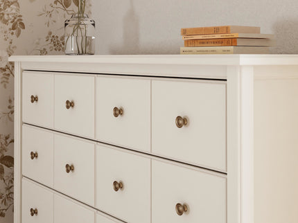 M7116RW,Namesake,Liberty 6-Drawer Assembled Dresser in Warm White