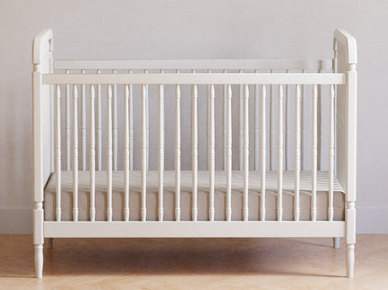 M7101RW,Namesake,Liberty 3-in-1 Convertible Spindle Crib w/Toddler Bed Conversion Kit in Warm White