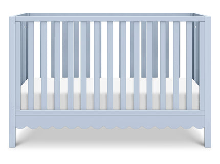 M27801PB,DaVinci,Sammy Scallop 4-in-1 Convertible Crib in Powder Blue
