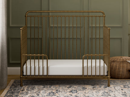 M15301VG,Namesake,Winston 4-in-1 Convertible Crib in Vintage Gold