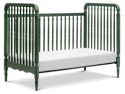 M7101FRGR,Namesake,Liberty 3-in-1 Convertible Spindle Crib w/Toddler Bed Conversion Kit in Forest Green