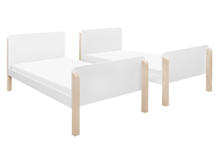 M18494WNX,Babyletto Kids,TipToe Bunk Bed in White and Washed Natural