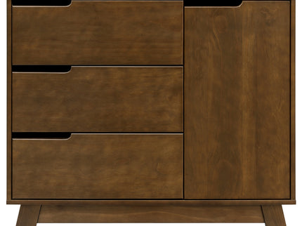 M4223NL,Babyletto,Hudson 3-Drawer Changer Dresser w/Removable Changing Tray in Natural Walnut