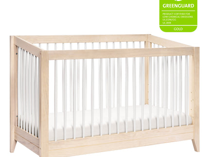 M10301NXW,Babyletto,Sprout 4-in-1 Convertible Crib w/Toddler Bed Conversion Kit in W Natural/White