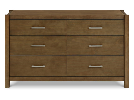 B26416LDF,Monogram by Namesake,Hemsted 6-Drawer Assembled Dresser in Walnut Driftwood