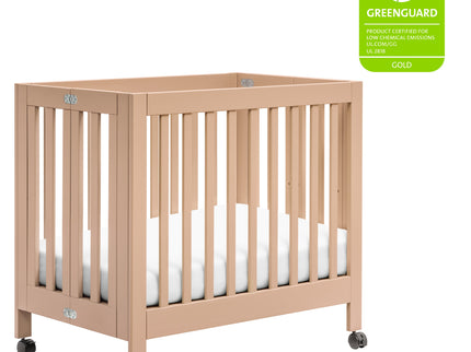 M6698CYN,Babyletto,Origami Mini Crib in Canyon