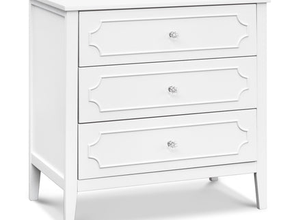 M11423W,DaVinci,Chloe Regency 3-Drawer Dresser in White