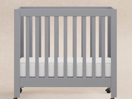 M6698G,Babyletto,Origami Mini Crib in Grey Finish