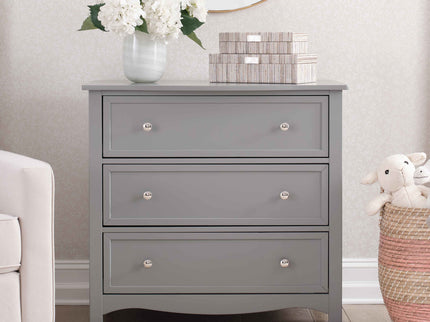 M5523G,DaVinci,Kalani 3-Drawer Dresser in Grey Finish