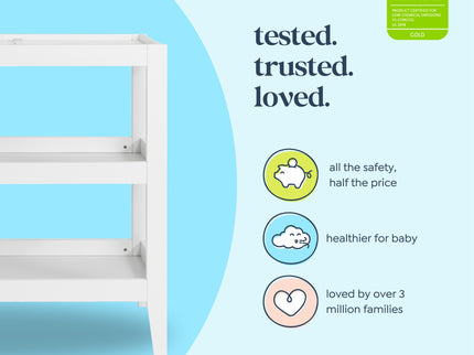 F11902W,Carter's,Colby Changing Table in White