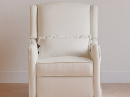 M27787PIEB,Namesake,Devon Recliner and Swivel Glider in Performance Ivory Eco-Basketweave