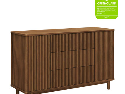 M29816NL,Babyletto,Pogo Tambour Assembled Dresser in Natural Walnut