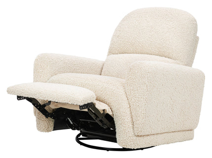 M30087AT,Babyletto,Rainbow Recliner and Swivel Glider in Almond Teddy Loop