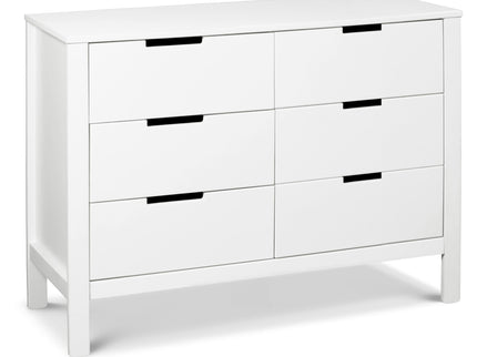 F11926W,Carter's,Colby 6-Drawer Double Dresser in White