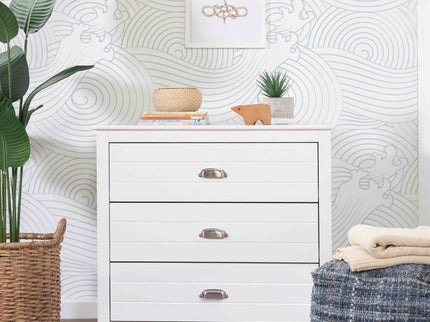 F16903W,Carter's,Nolan 3-Drawer Dresser in White