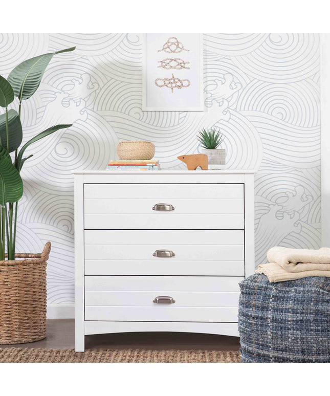 F16903W,Carter's,Nolan 3-Drawer Dresser in White