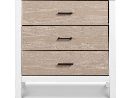 F23223WCWD,Carter's,Radley 3-Drawer Dresser in White & Coastwood