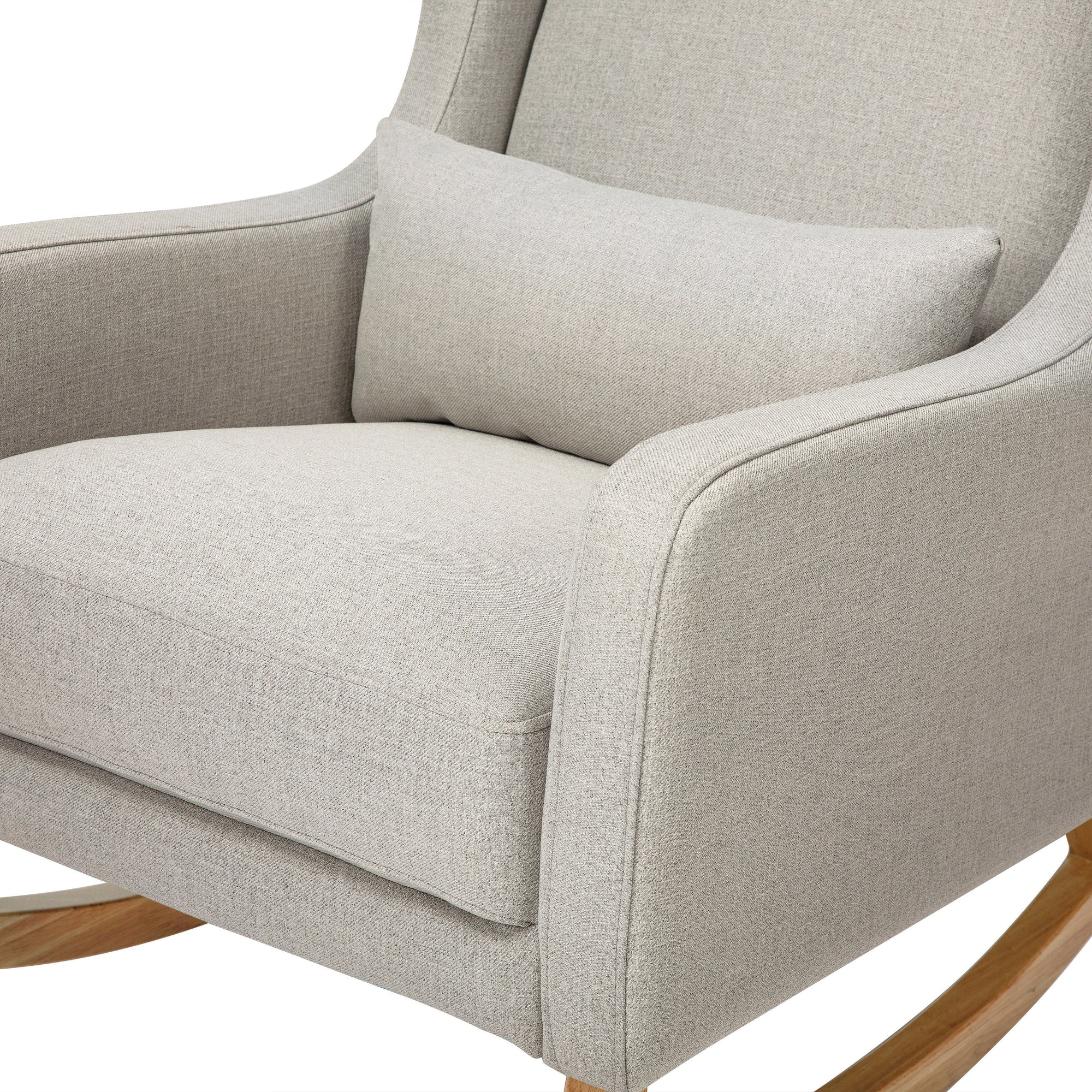 M20687PGETL,Babyletto,Kai Rocker in Performance Grey Eco-Twill w/Light Legs