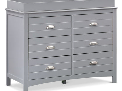 F16906G,Carter's,Nolan 6-Drawer Double Dresser in Grey
