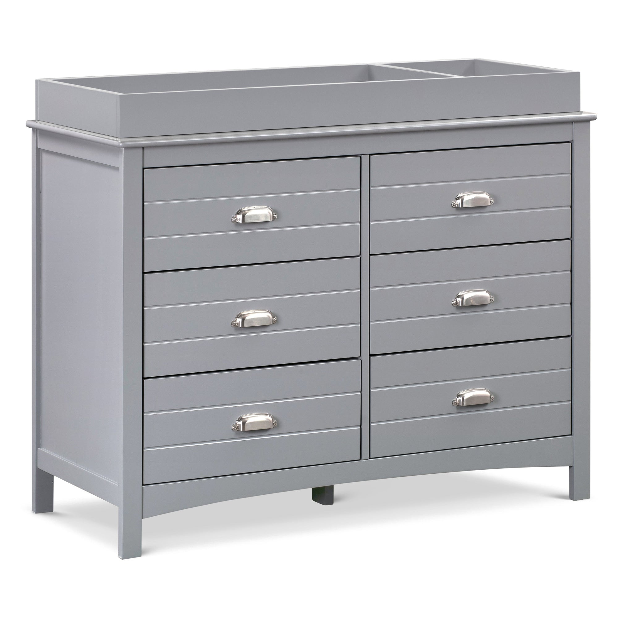 F16906G,Carter's,Nolan 6-Drawer Double Dresser in Grey