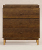 Natural Walnut & Gold Feet