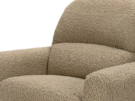 M30087LT,Babyletto,Rainbow Recliner and Swivel Glider in Latte Teddy Loop