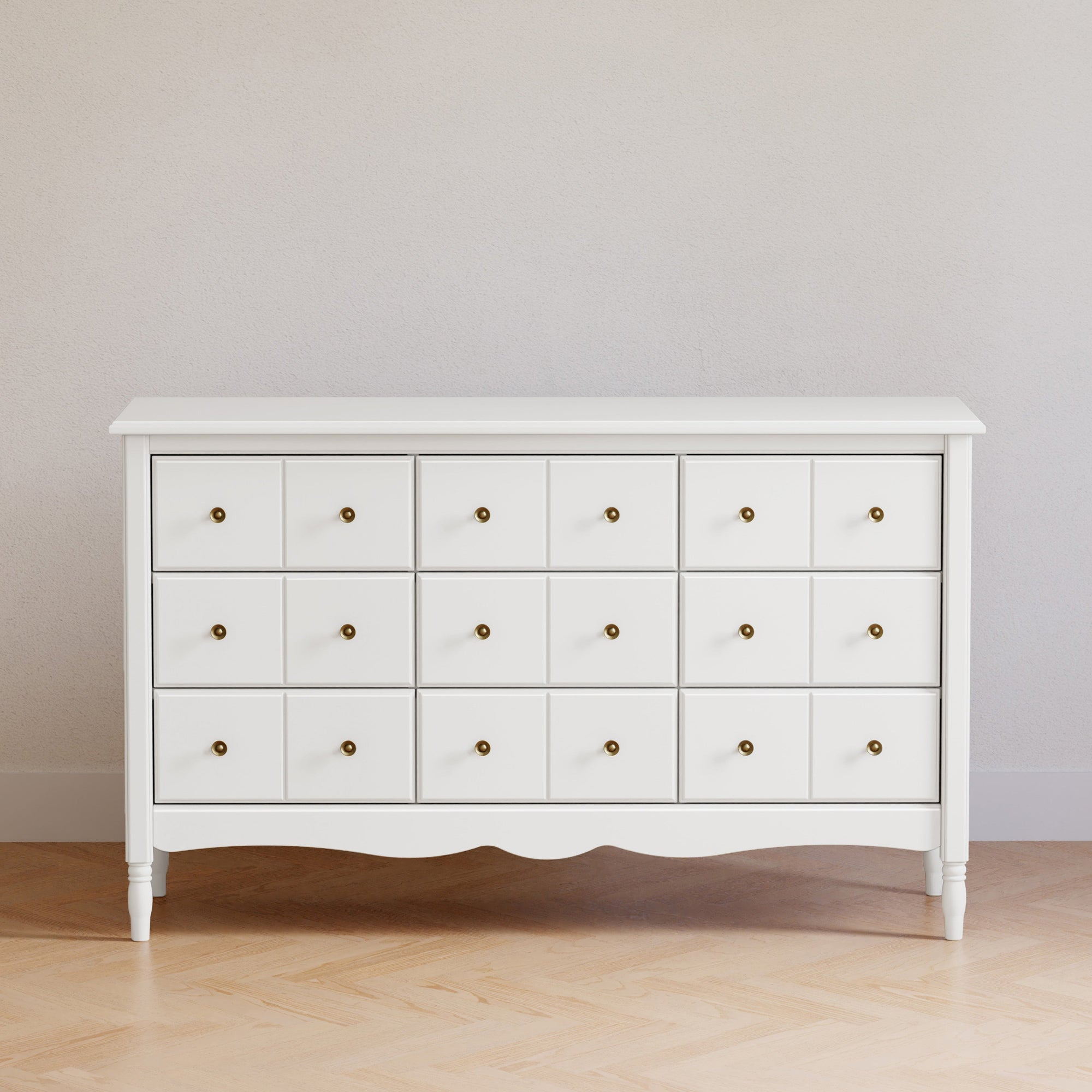 M7128RW,Namesake,Liberty 9-Drawer Assembled Dresser in Warm White