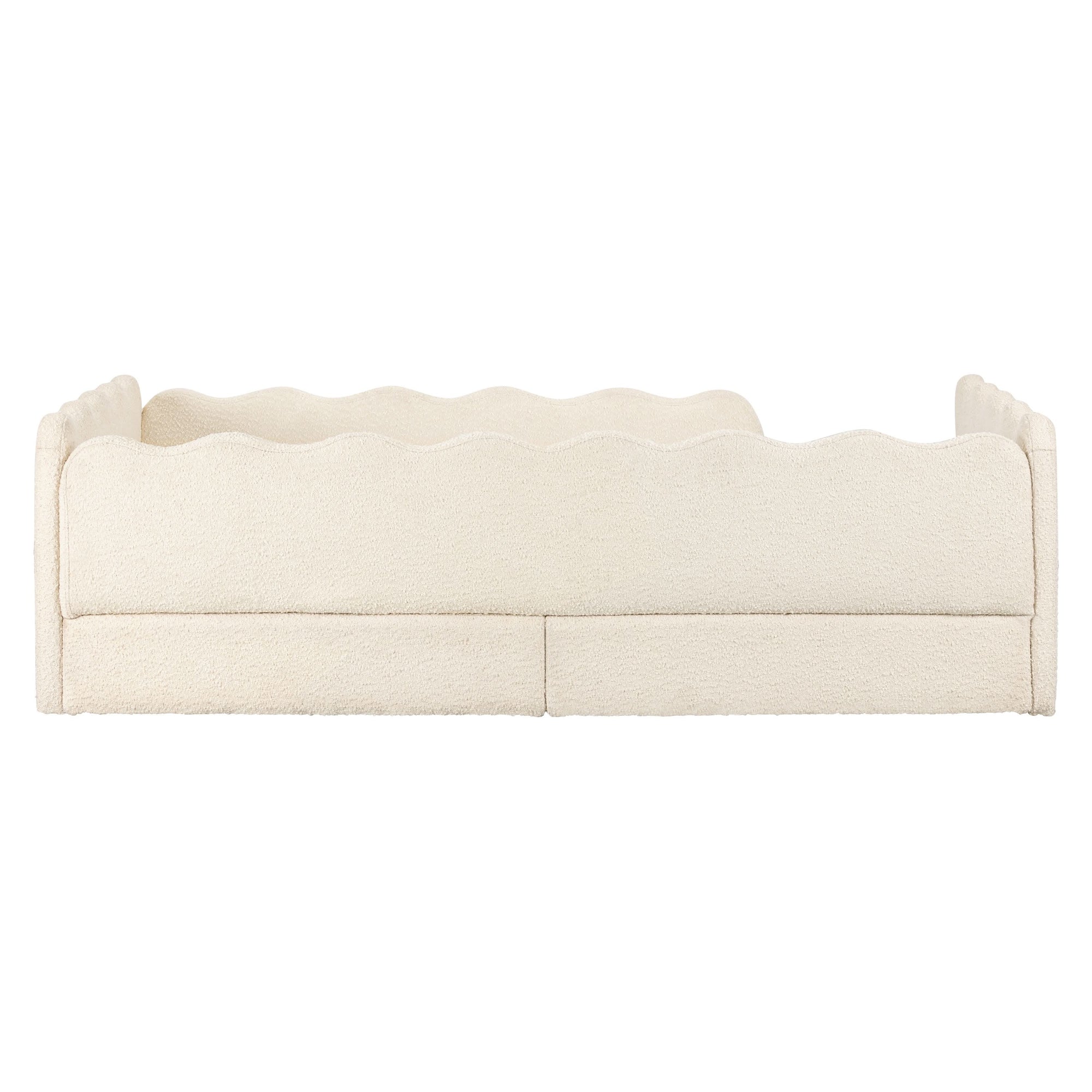 M31376PWB,Babyletto Kids,Rizo Montessori-Inspired Twin Bed in Performance Ivory Boucle