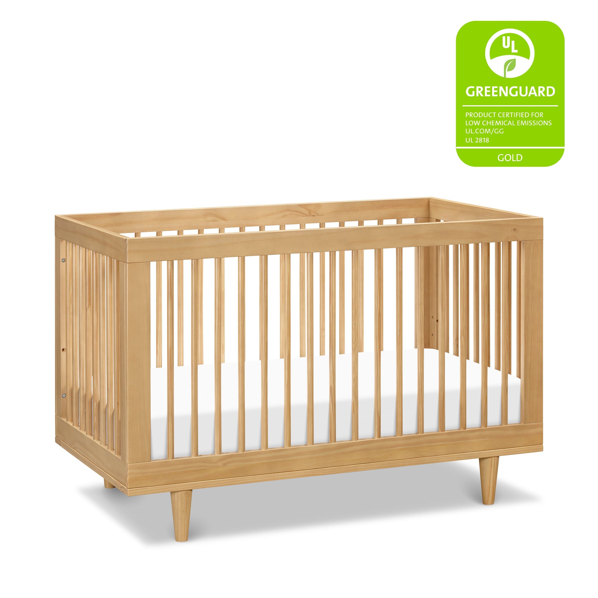 W4901HY,DaVinci,Marley 3-In-1 Convertible Crib in Honey