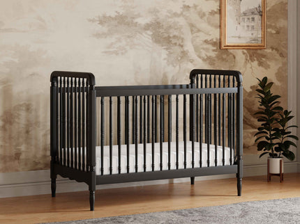 M7101B,Namesake,Liberty 3-in-1 Convertible Spindle Crib w/Toddler Bed Conversion Kit in Black