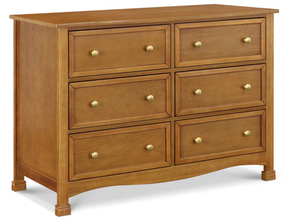 M5529CT,DaVinci,Kalani 6-Drawer Double Wide Dresser in Chestnut Finish