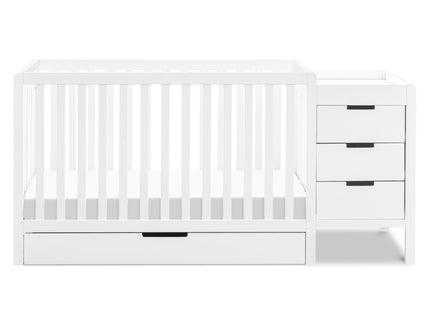F11991W,Carter's,Colby 4-in-1 Convertible Crib & Changer Combo in White
