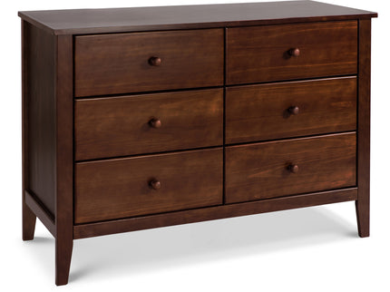 F11526Q,Carter's,Morgan 6-Drawer Double Dresser in Espresso Finish