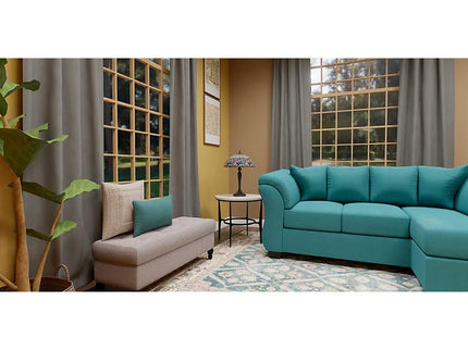 Quoizel Betty 24" High 2-Light Matte Black Floral Art Glass Table Lamp