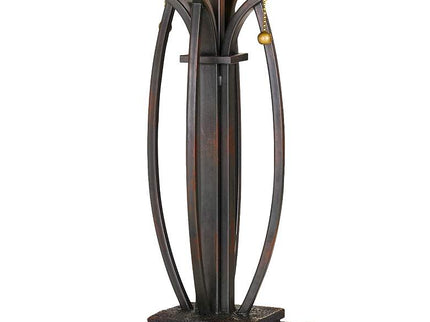 Quoizel Orleans 24 3/4" High Valiant Bronze Tiffany-Style Table Lamp