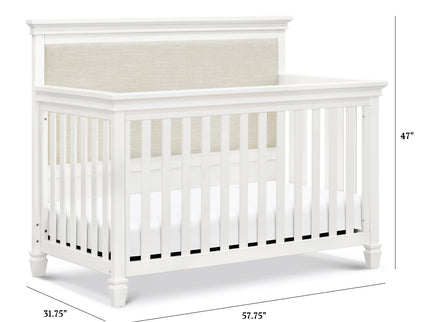 M15801RW,Namesake,Darlington 4-in-1 Convertible Crib in Warm White