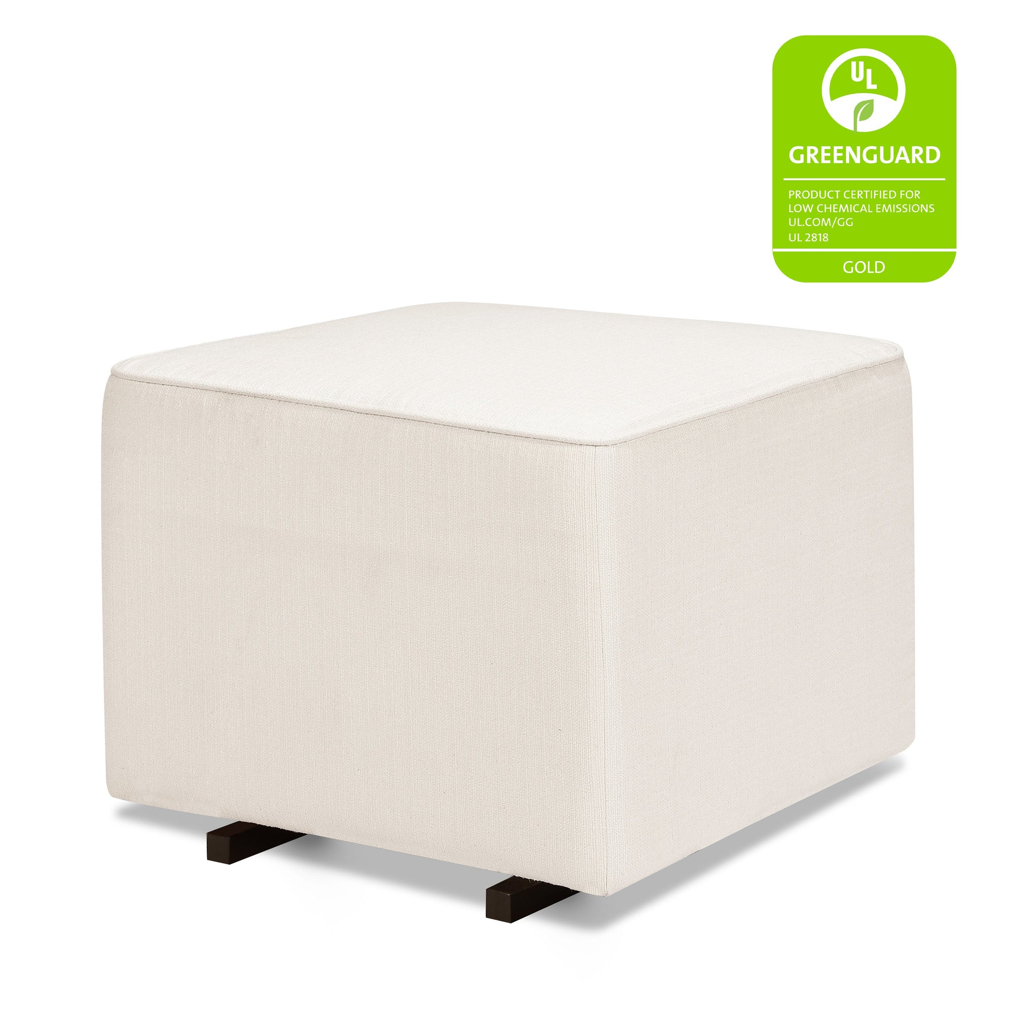 M13985PCM,DaVinci,Davinci Universal Gliding Ottoman in Performance Cream Linen